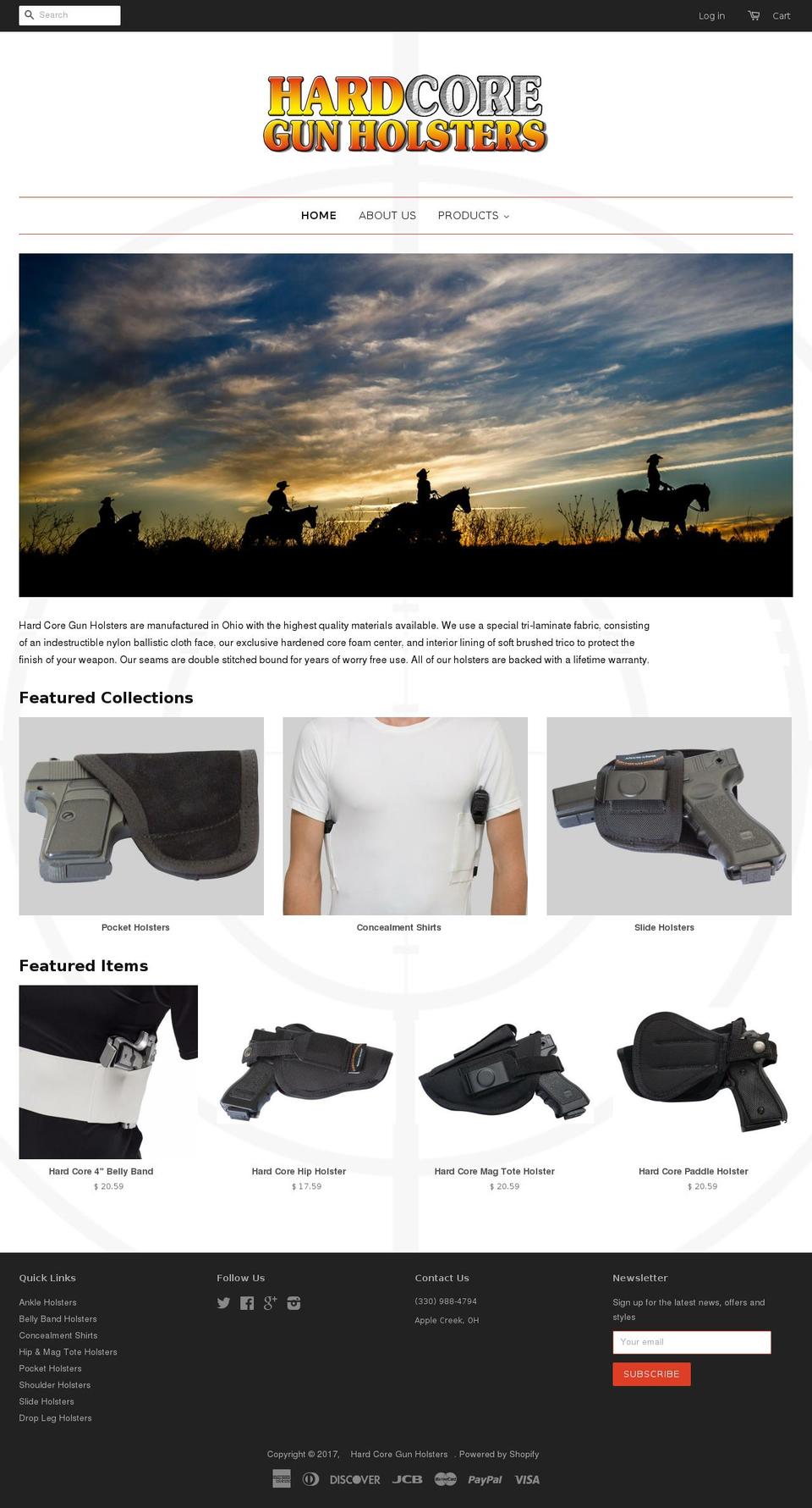 abetterholster.net shopify website screenshot