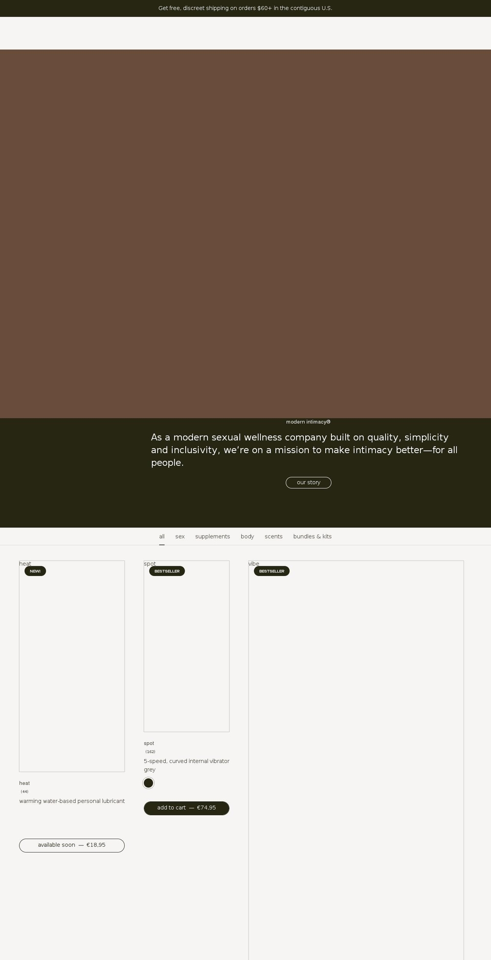 Maude 1.0.6 Shopify theme site example abettermorningiscoming.com