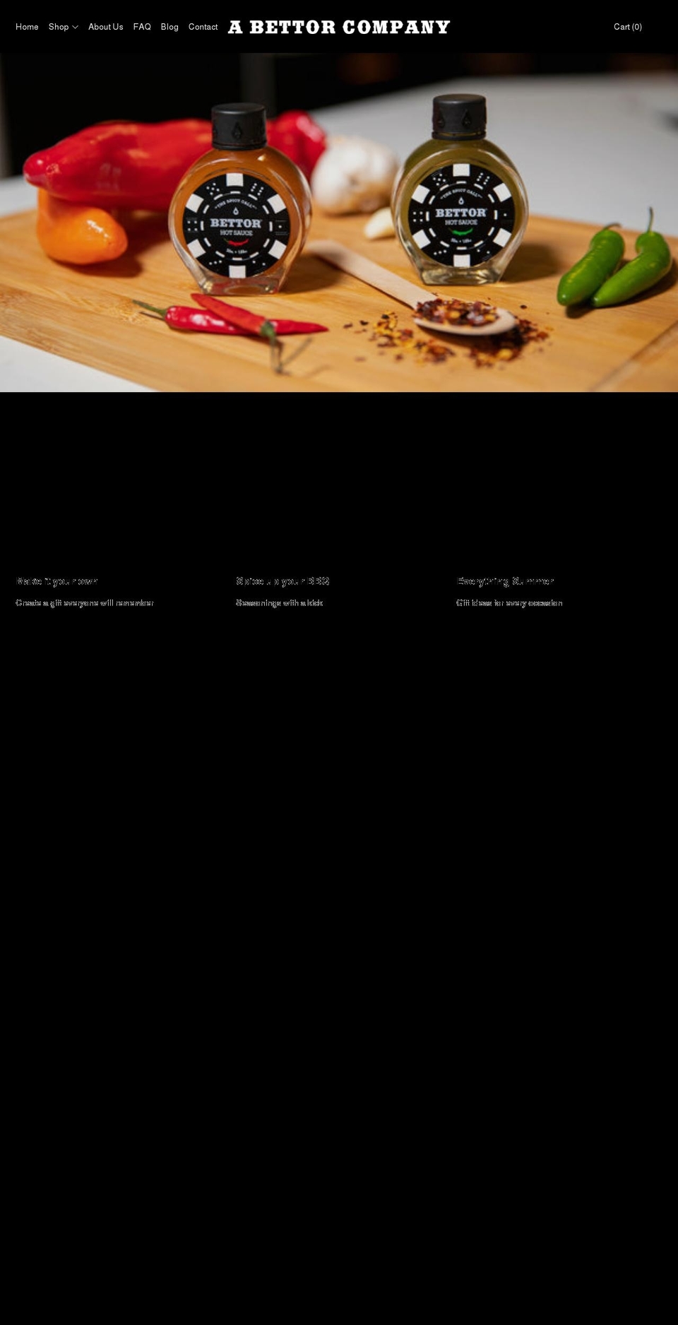 abettorcompany.com shopify website screenshot