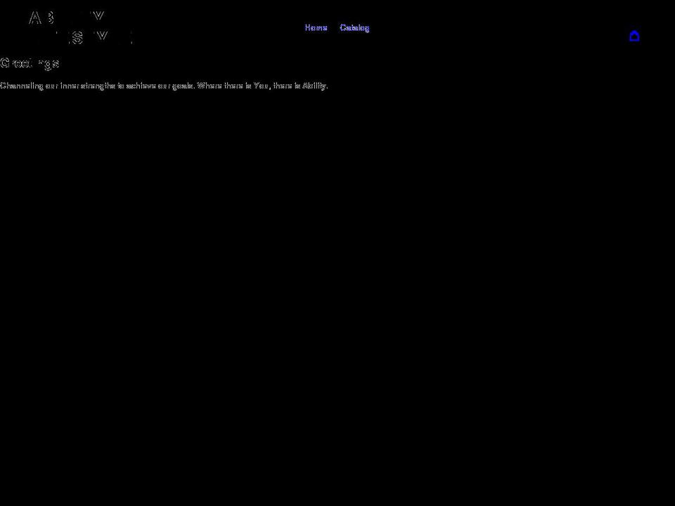 abilitylifestyle.com shopify website screenshot