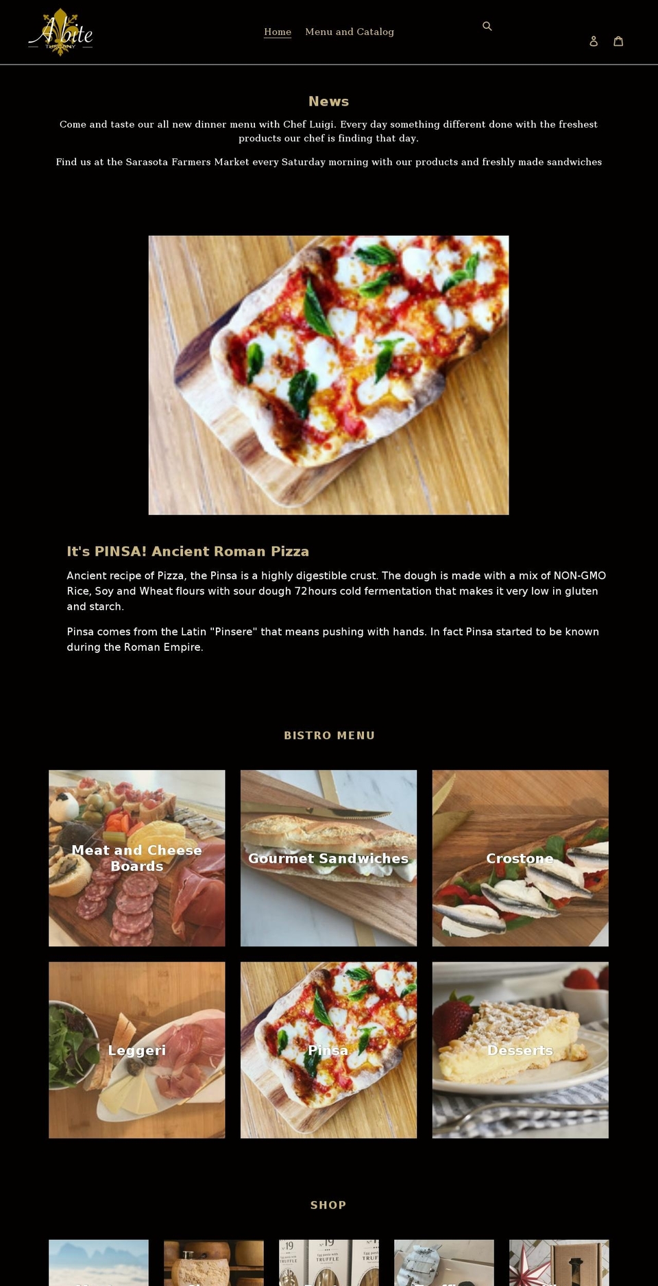 abitetuscany.com shopify website screenshot