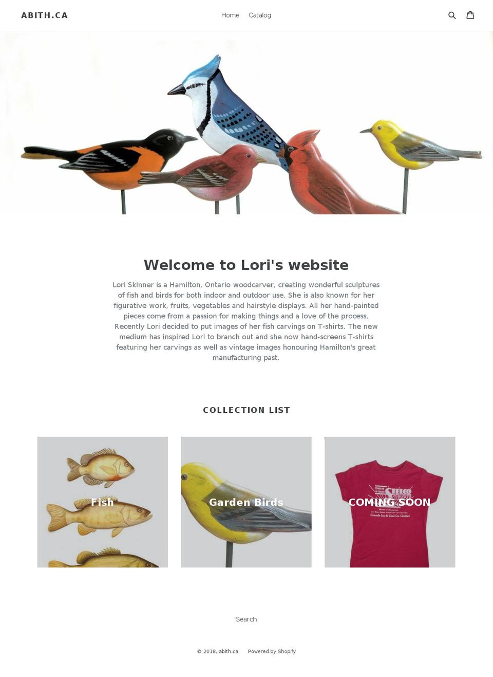 abith.ca shopify website screenshot
