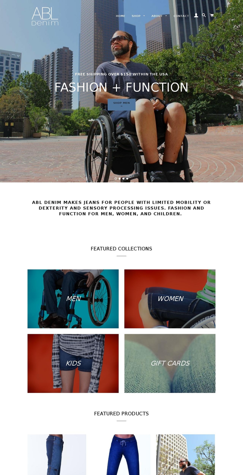 able-tailor.myshopify.com shopify website screenshot