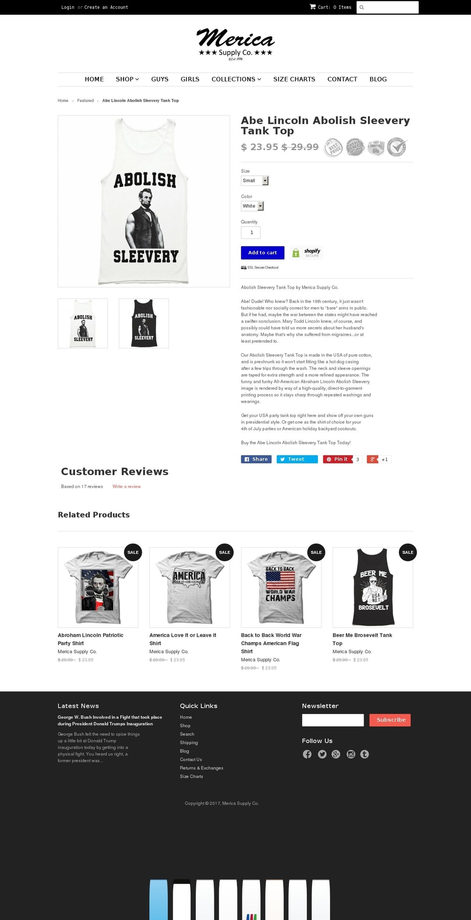 abolishsleevery.com shopify website screenshot