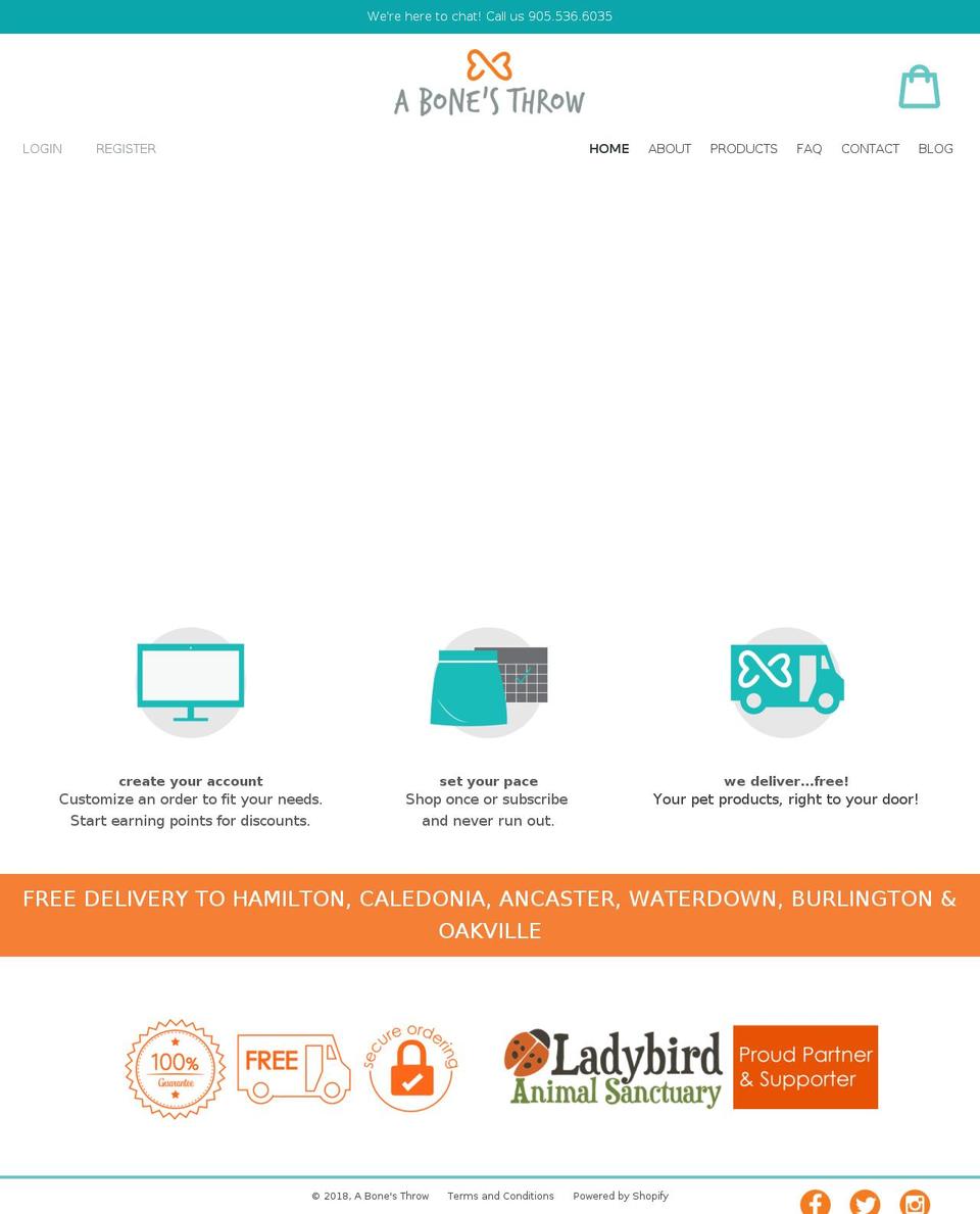 abonesthrow.com shopify website screenshot