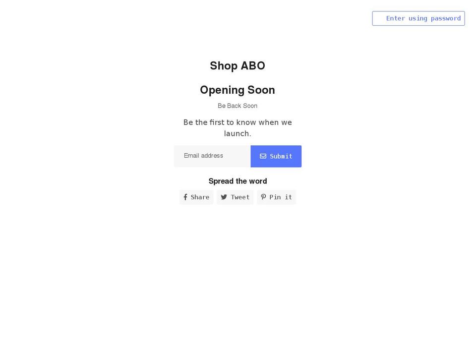 abostock.com shopify website screenshot