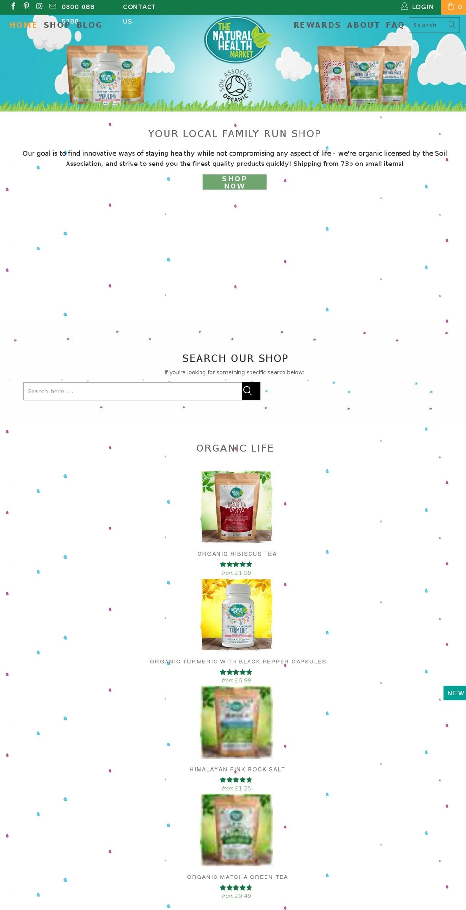 aboutchia.com — Shopify storefront screenshot