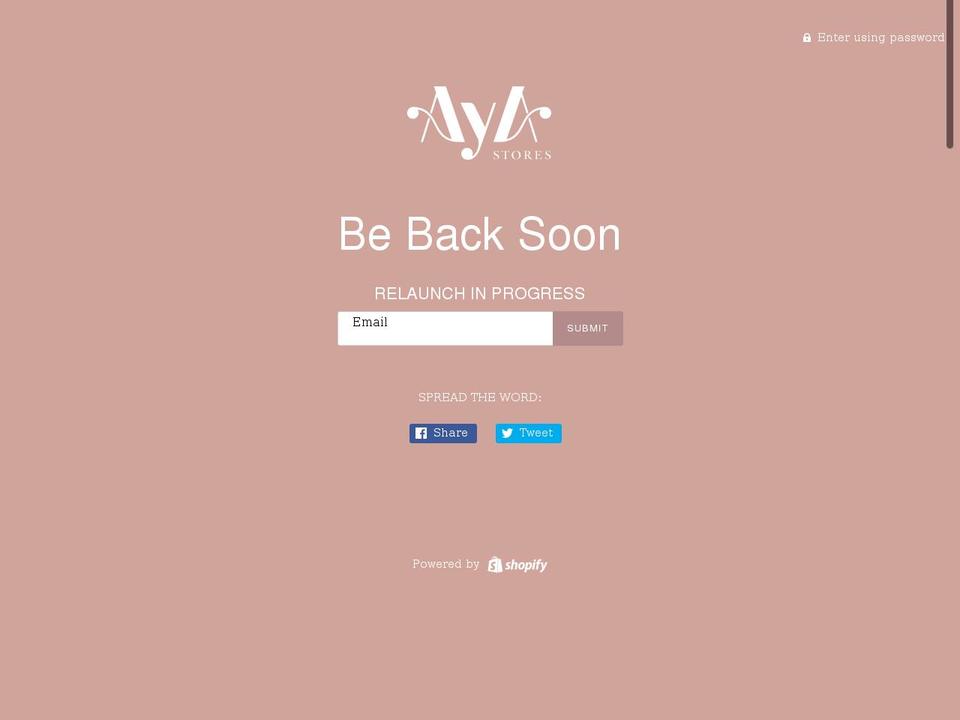 aboveyouravgstore.com — Shopify storefront screenshot