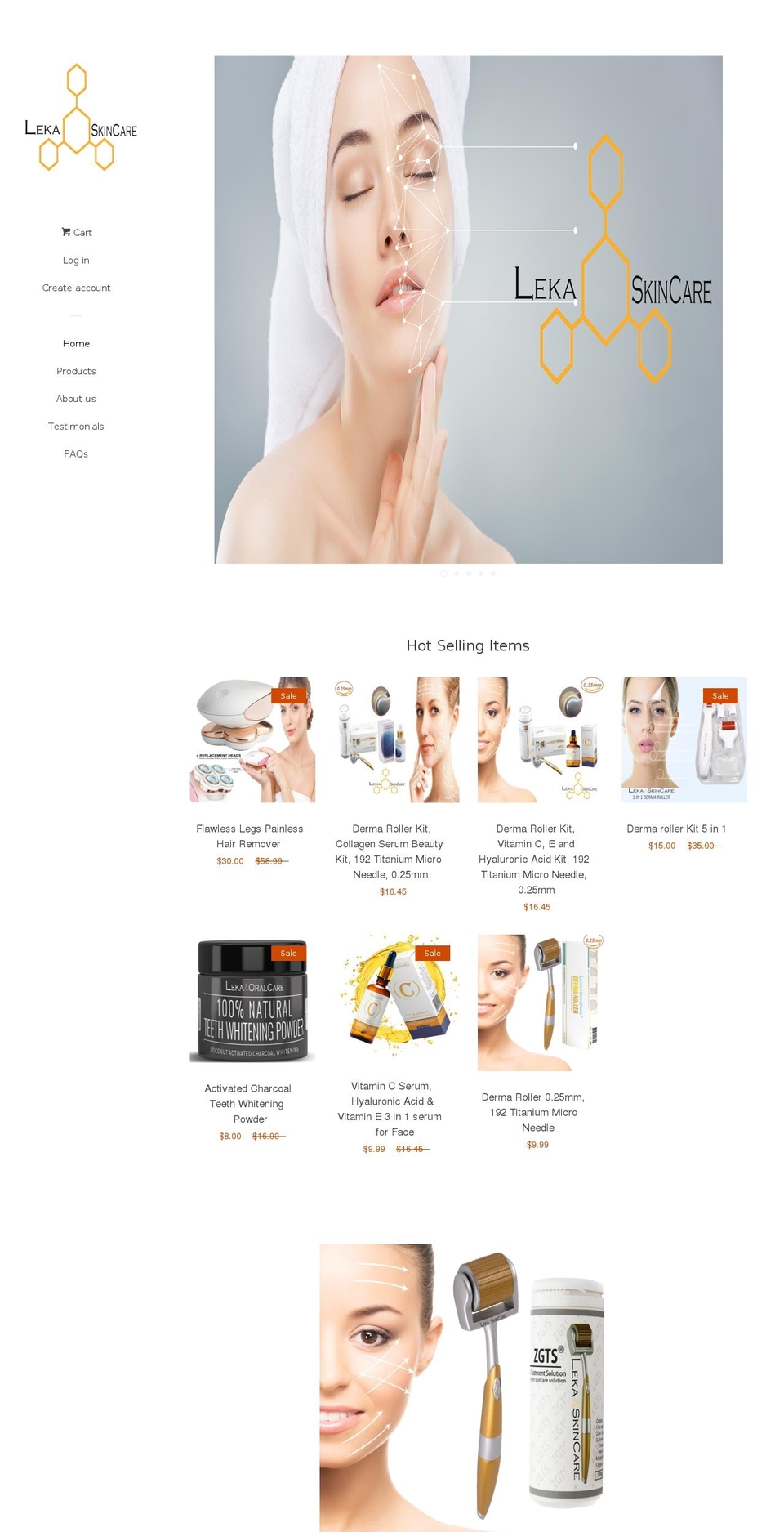 abracadabralekaweb.com — Shopify storefront screenshot