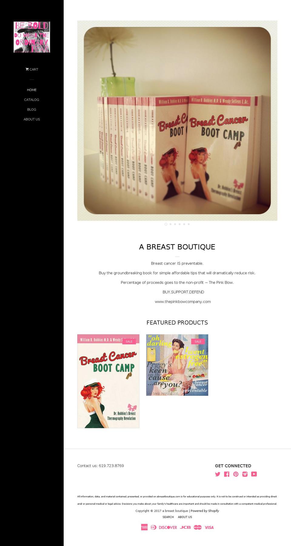 abreastboutique.com shopify website screenshot