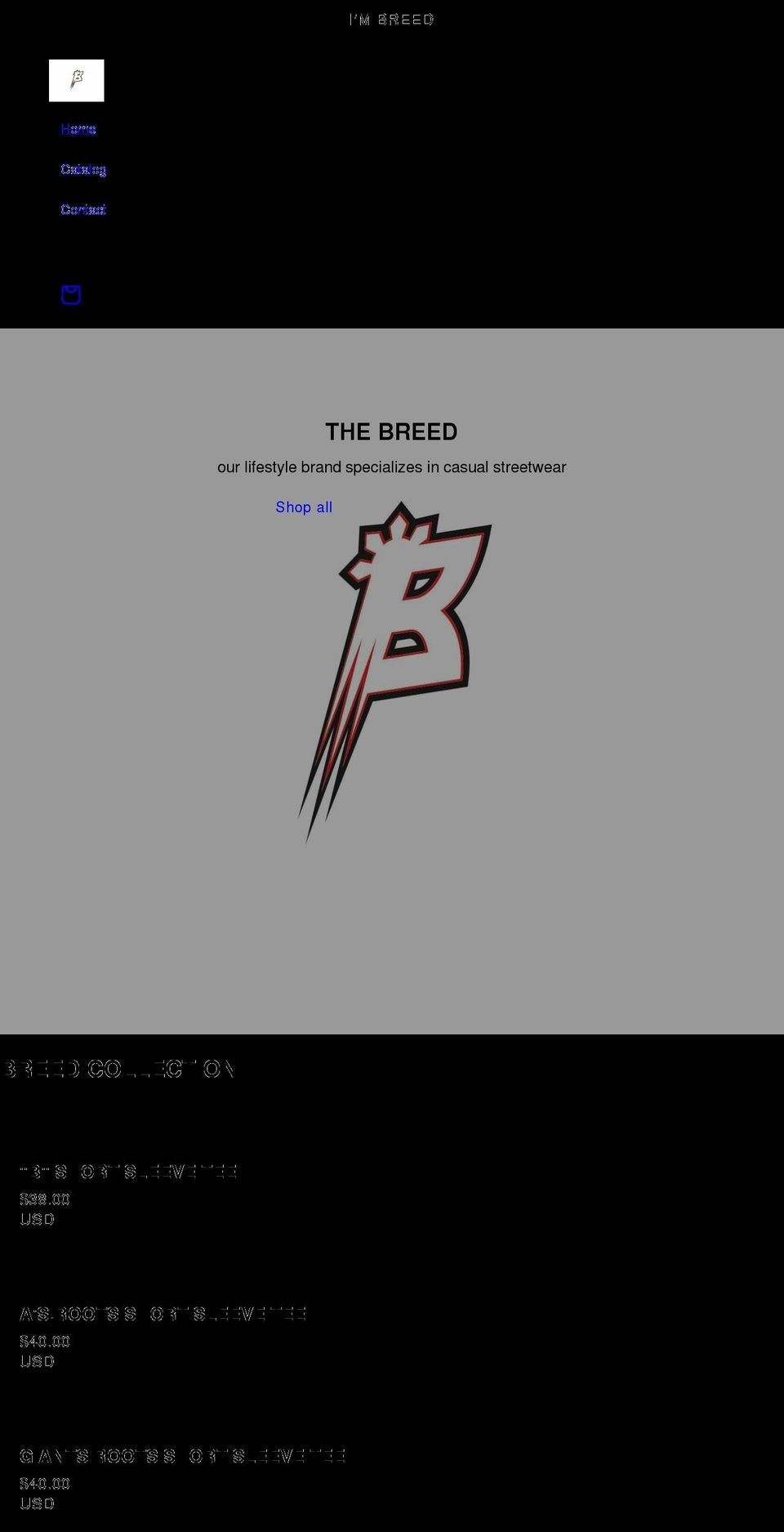 abreedlife.com shopify website screenshot
