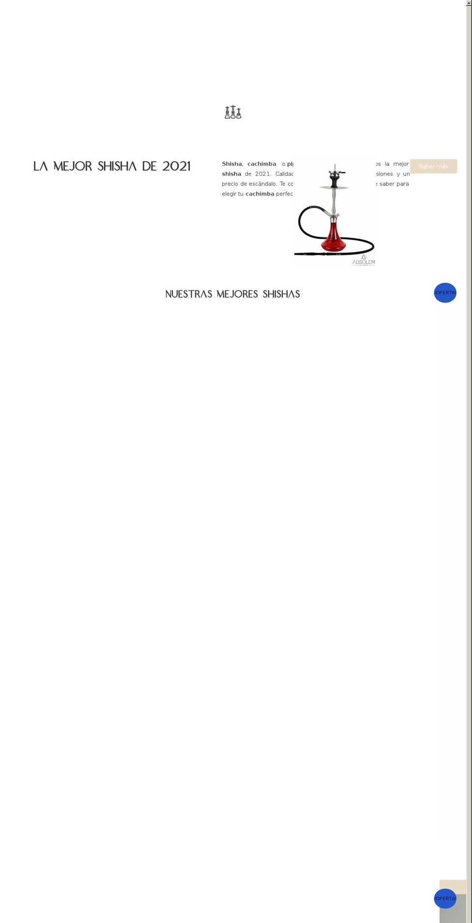 absolemshishas.com — Shopify storefront screenshot