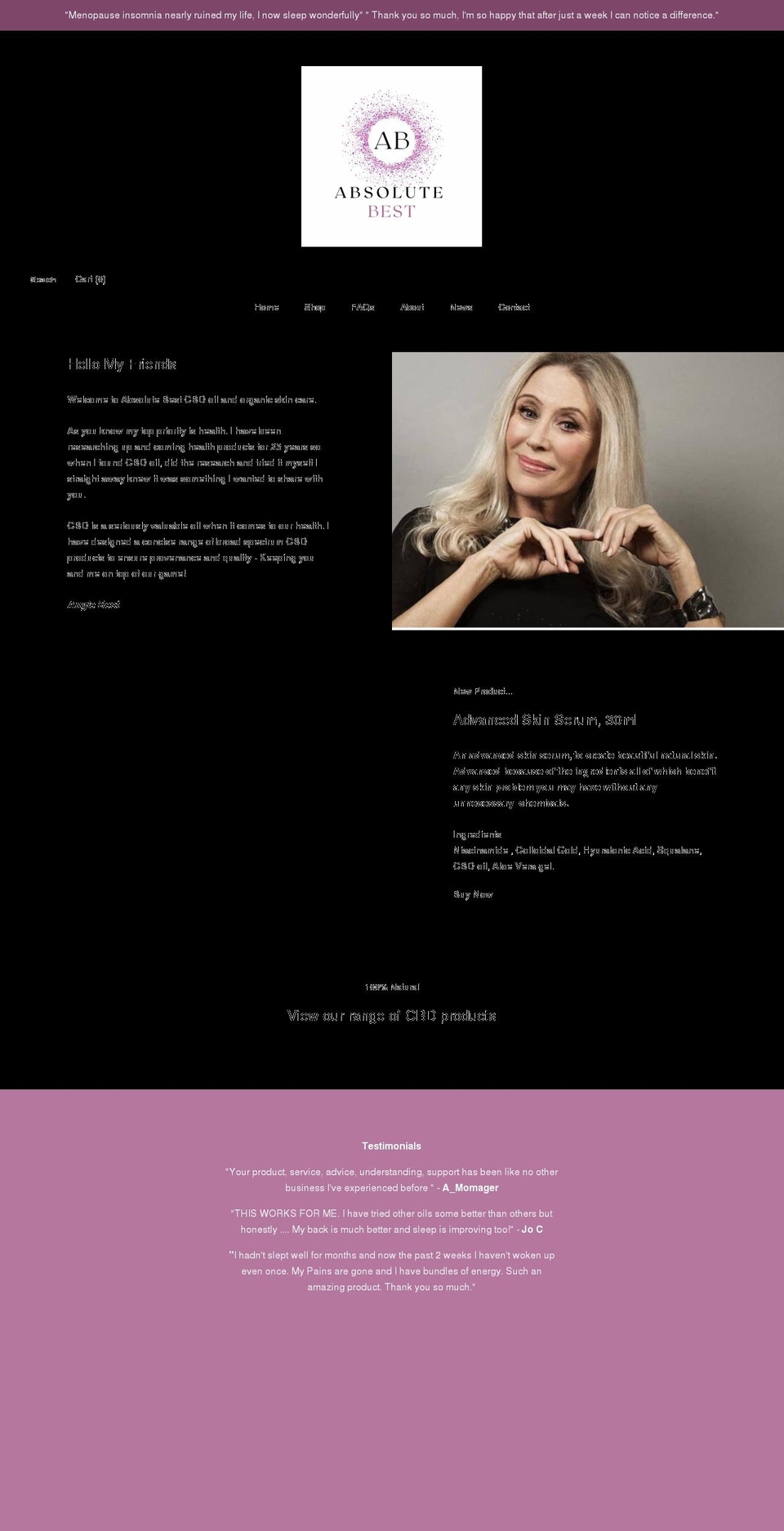 absolutebest.uk shopify website screenshot