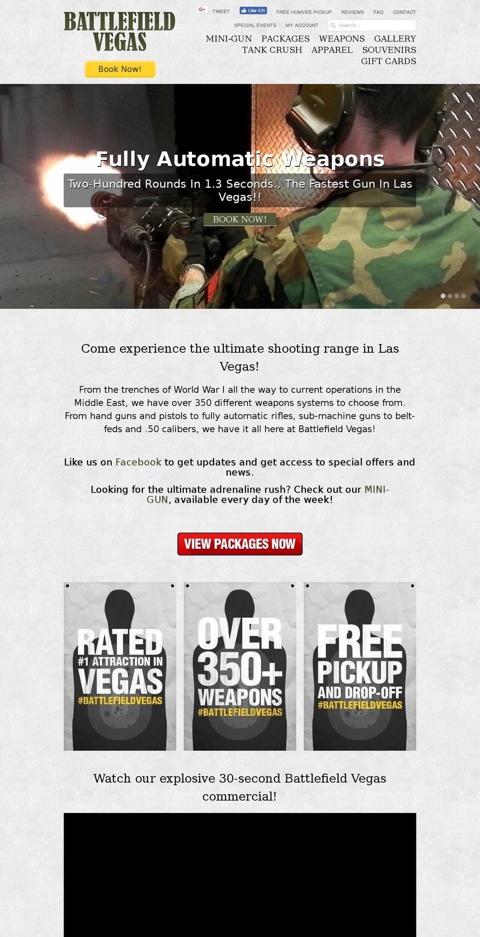 absolutefirearms.com — Shopify storefront screenshot