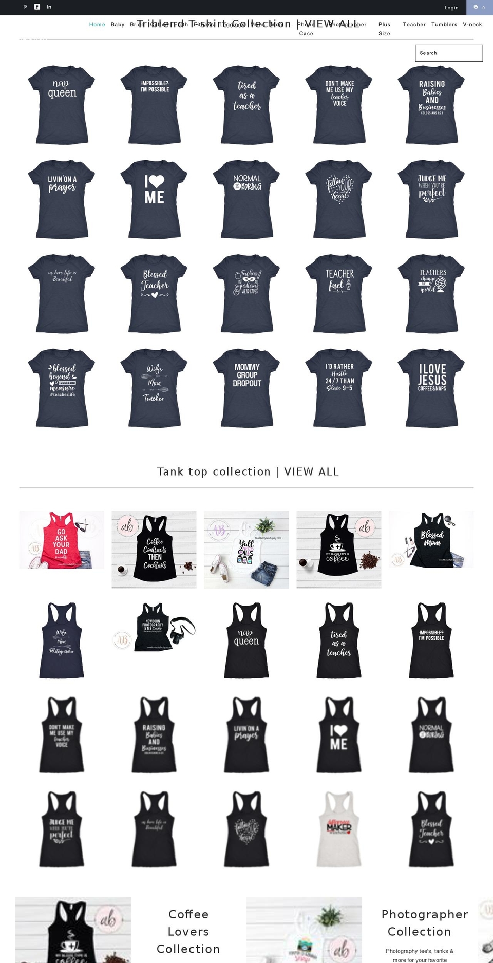 absolutelyboutiquey.com — Shopify storefront screenshot