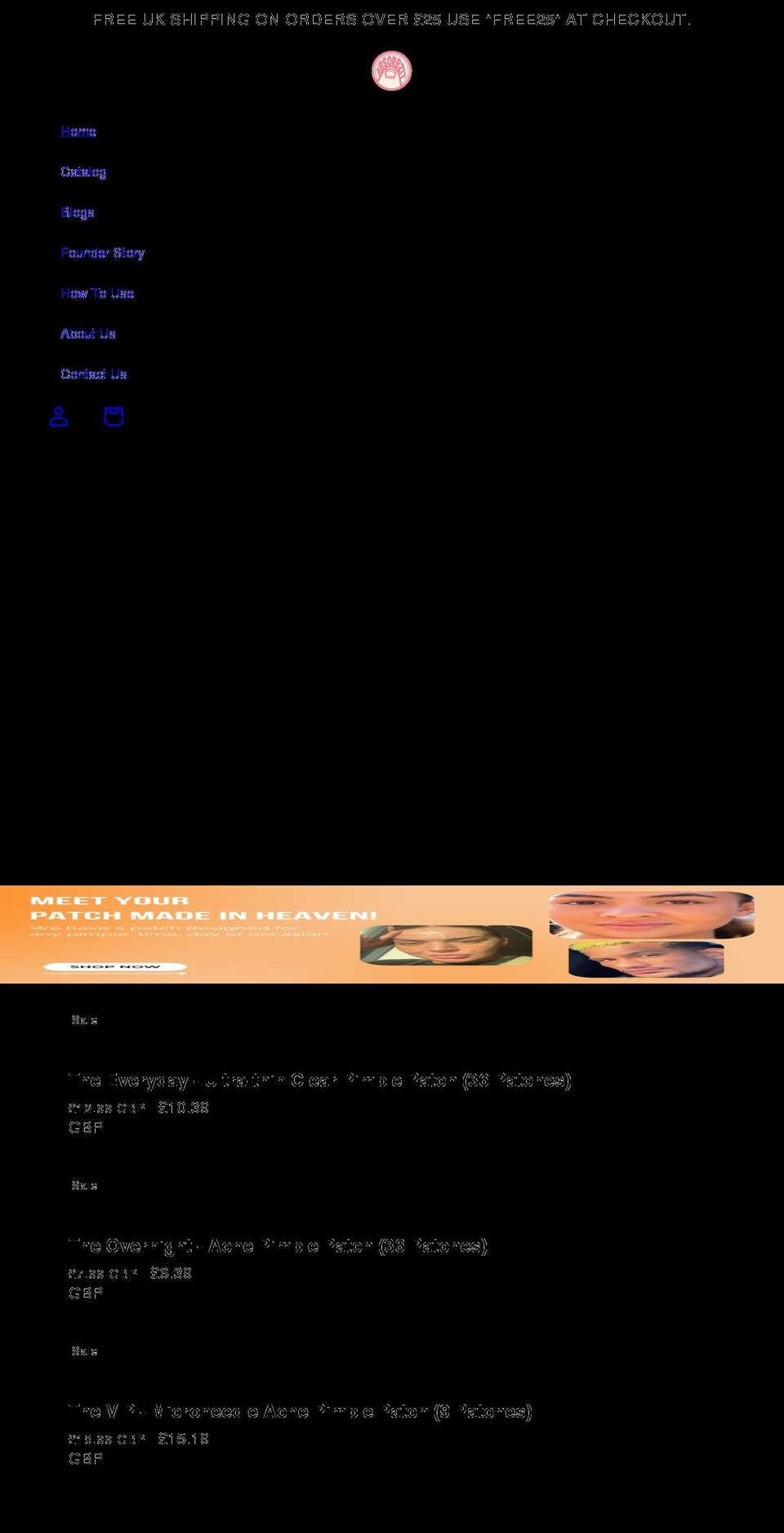 absorbzit.com shopify website screenshot