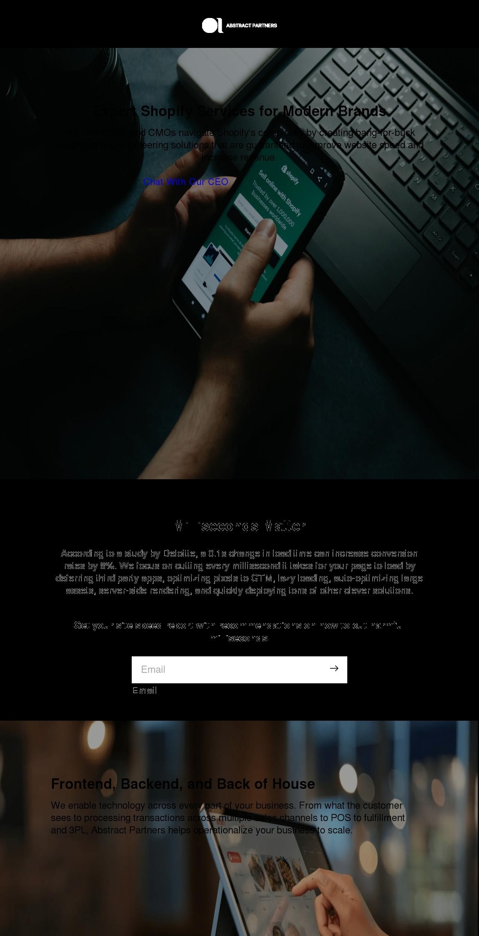 abstract.partners shopify website screenshot