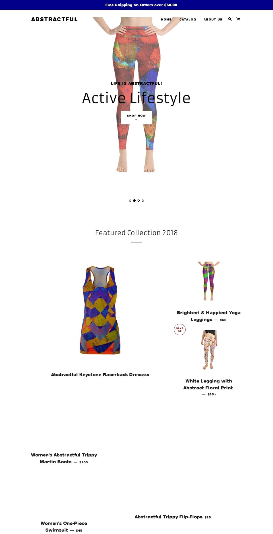 abstractful.com — Shopify storefront screenshot