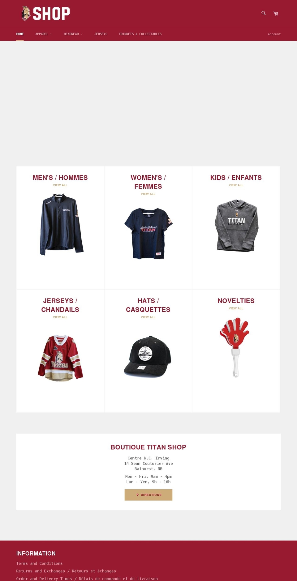abtitanshop.com shopify website screenshot