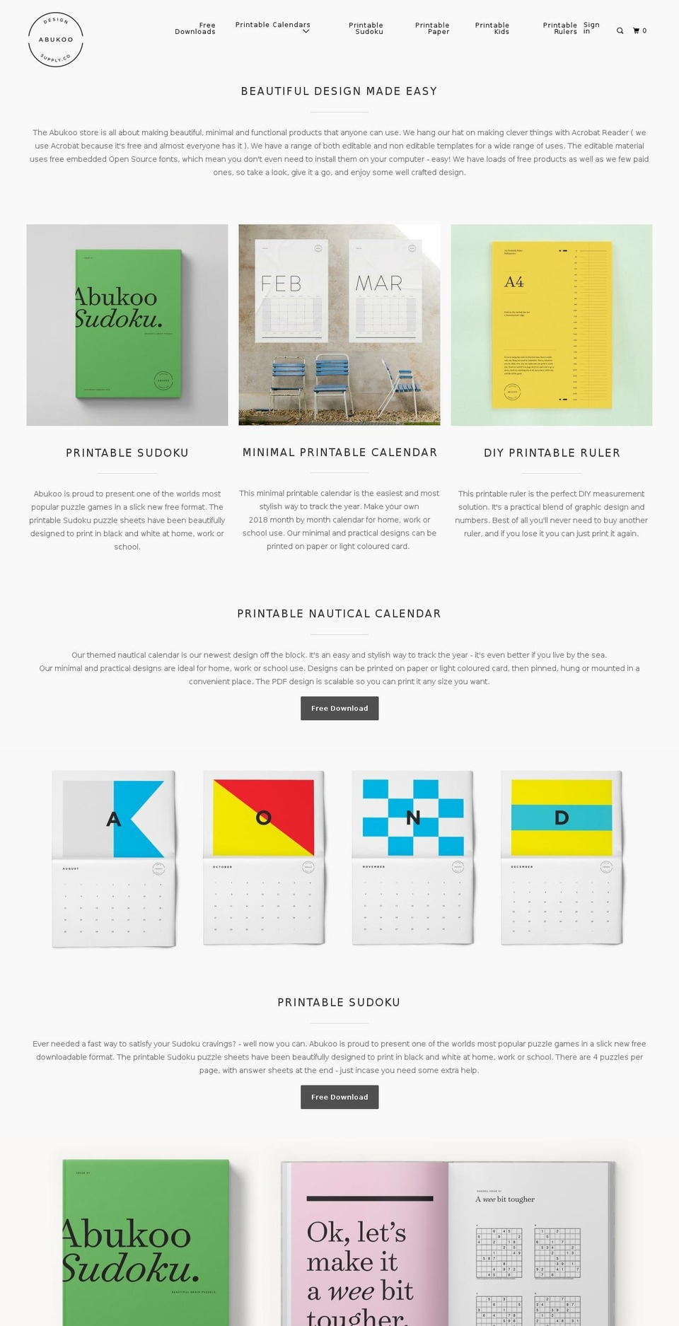 abukoo.com shopify website screenshot