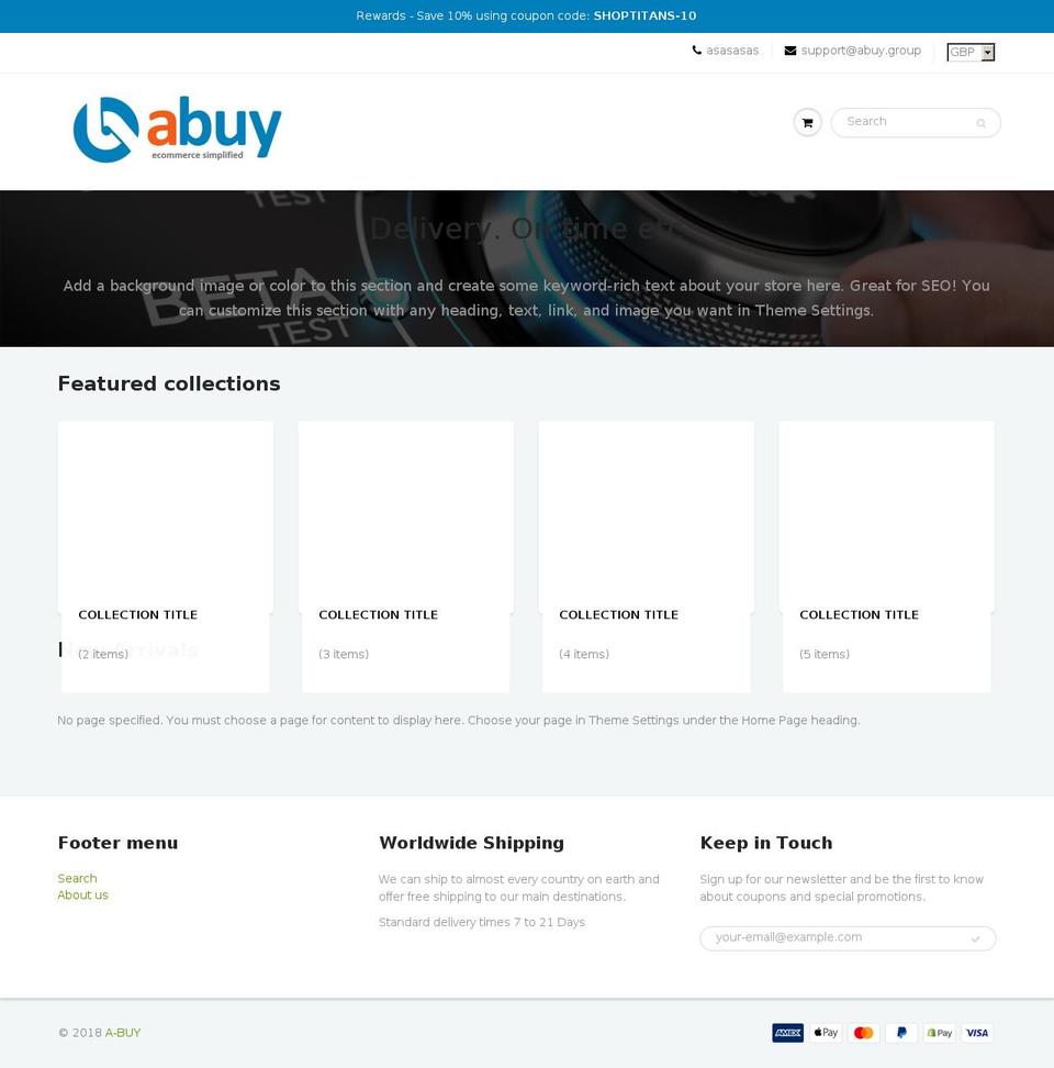 abuy.online shopify website screenshot