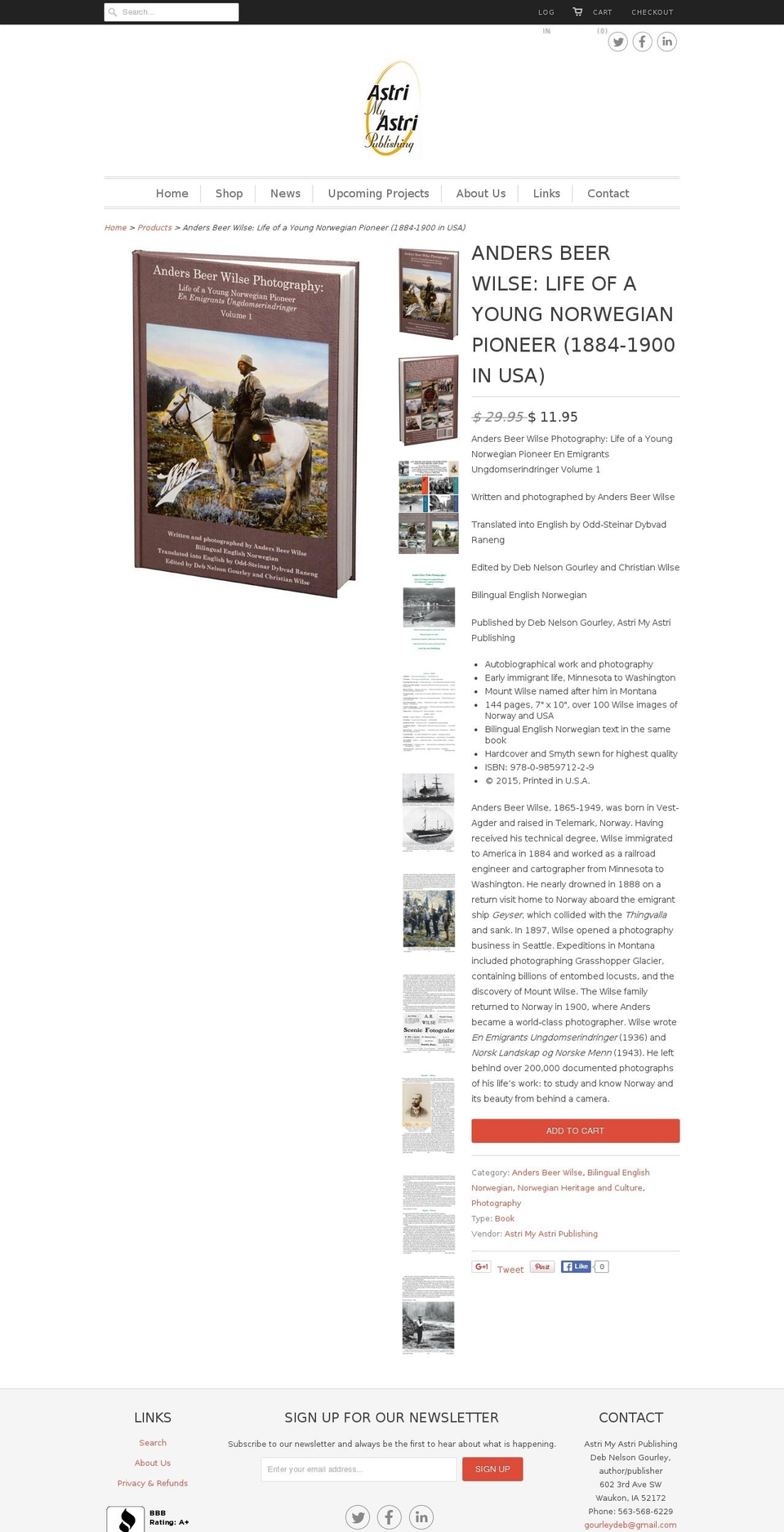 abwilse.com shopify website screenshot