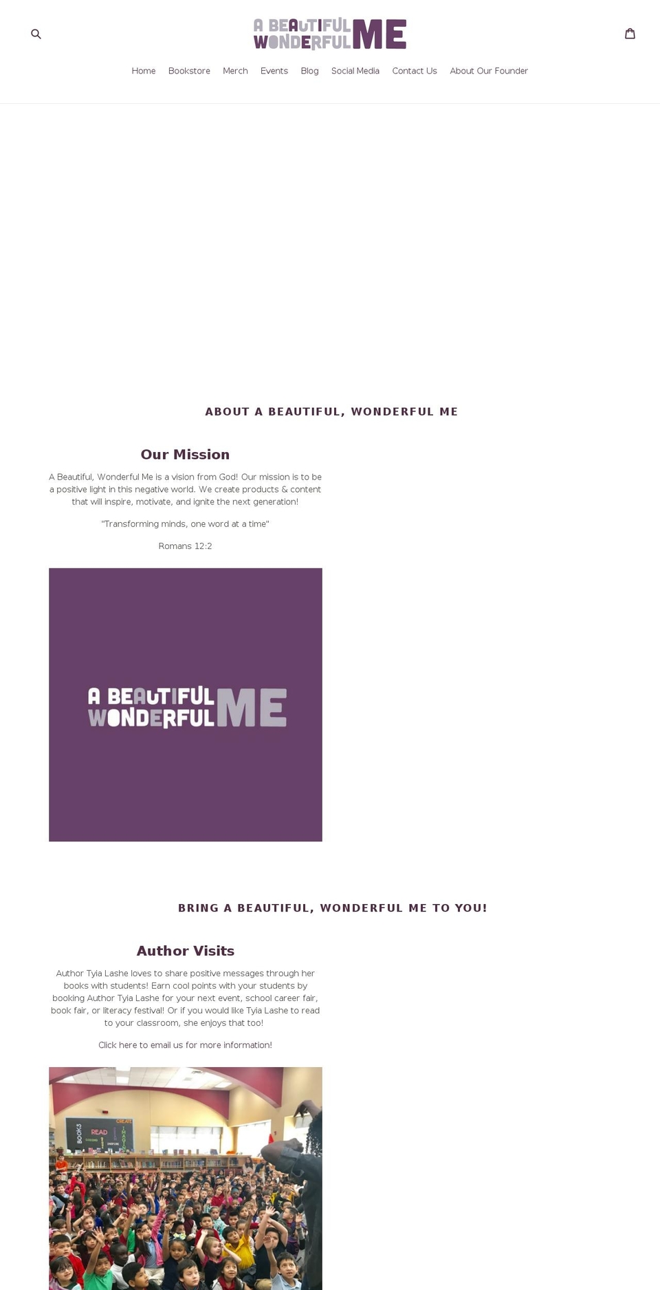 abwme.com — Shopify storefront screenshot