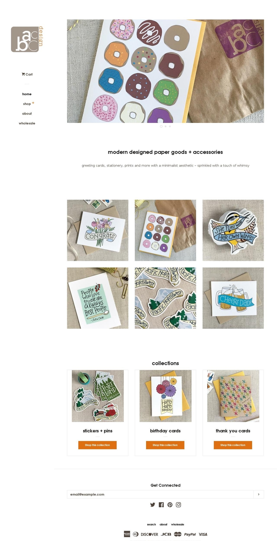 acbcdesign.com shopify website screenshot