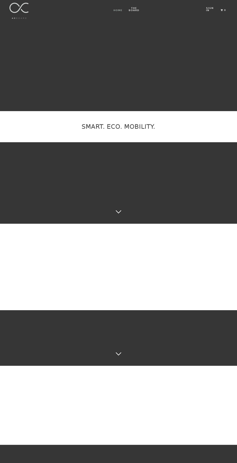 acboards.com — Shopify storefront screenshot