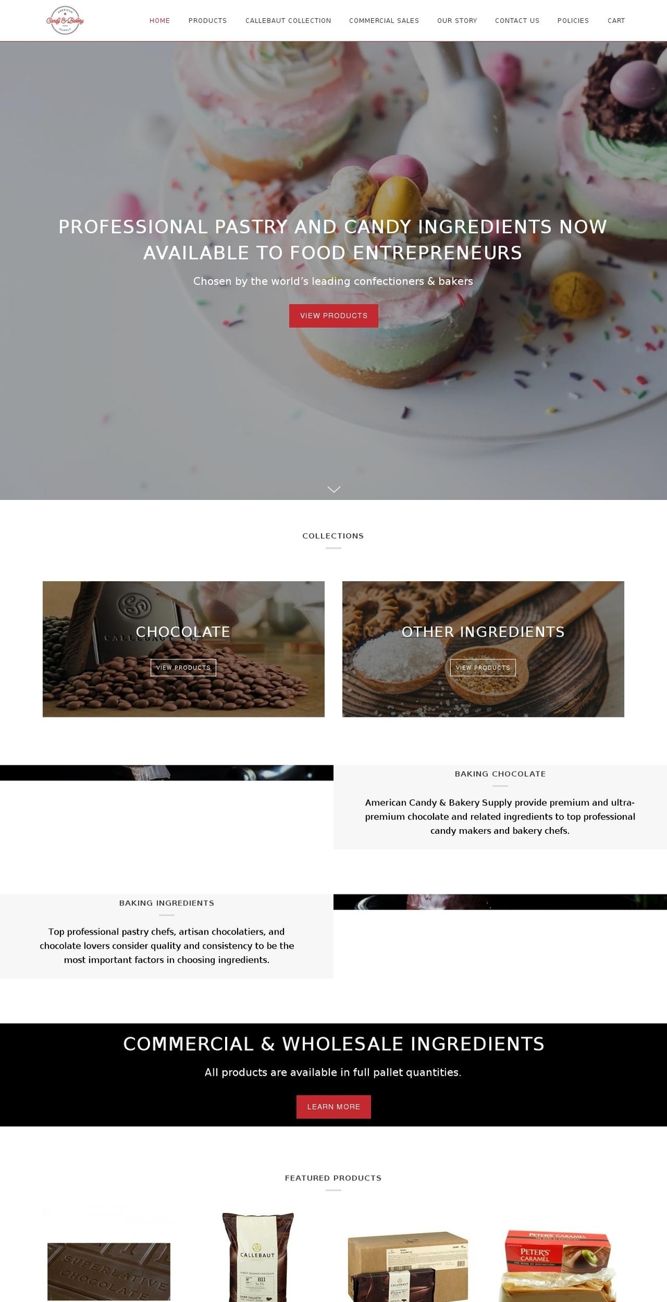 acbsupply.com — Shopify storefront screenshot