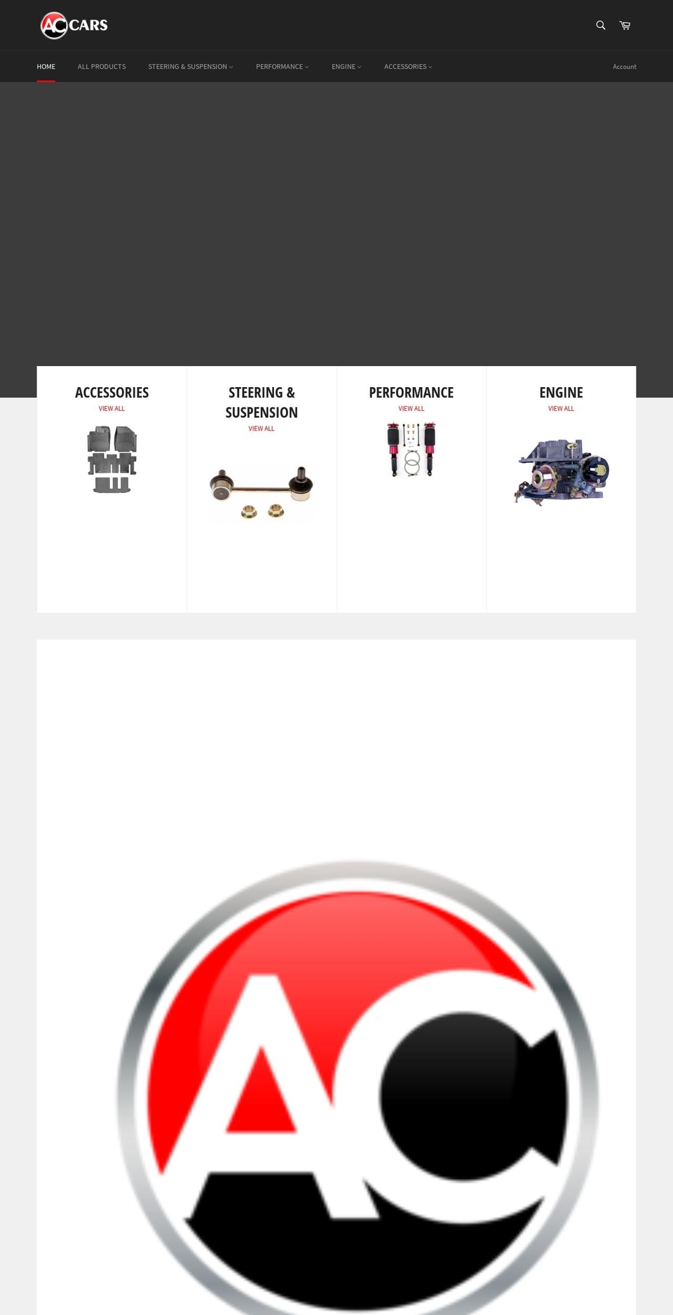 accarscorp.com shopify website screenshot