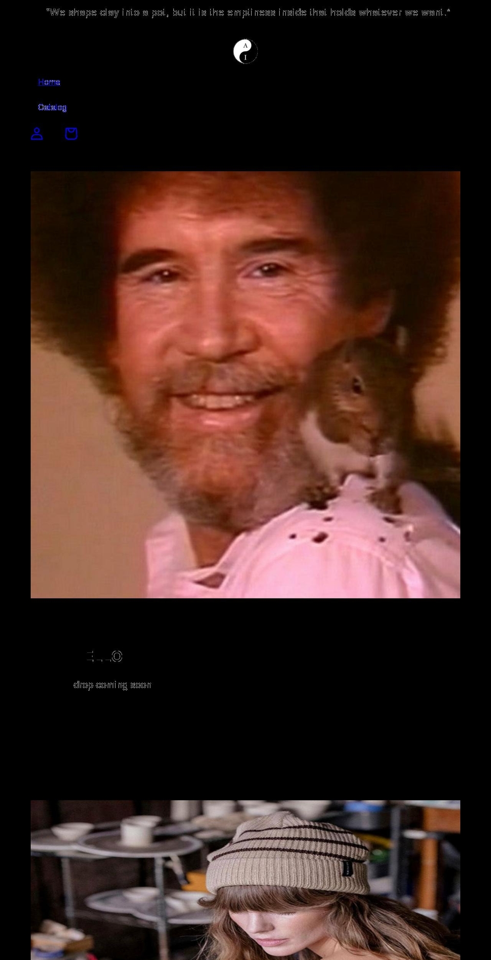 acceptableitems.com shopify website screenshot