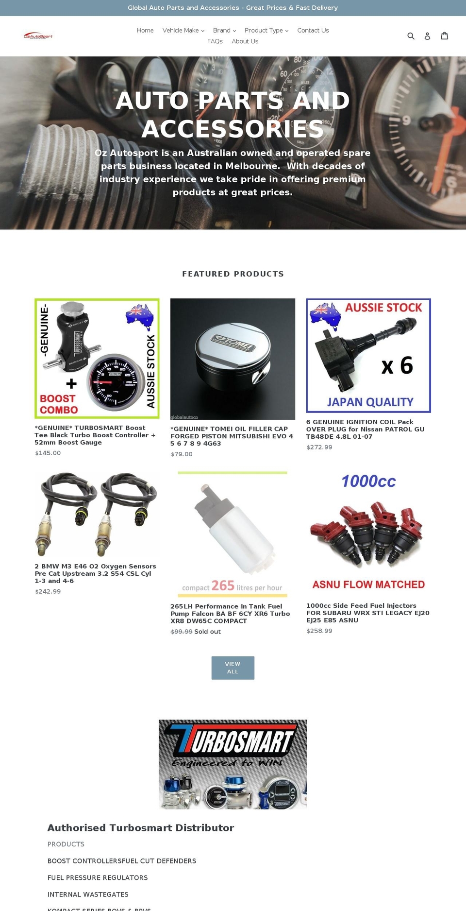 accessauto.com.au shopify website screenshot