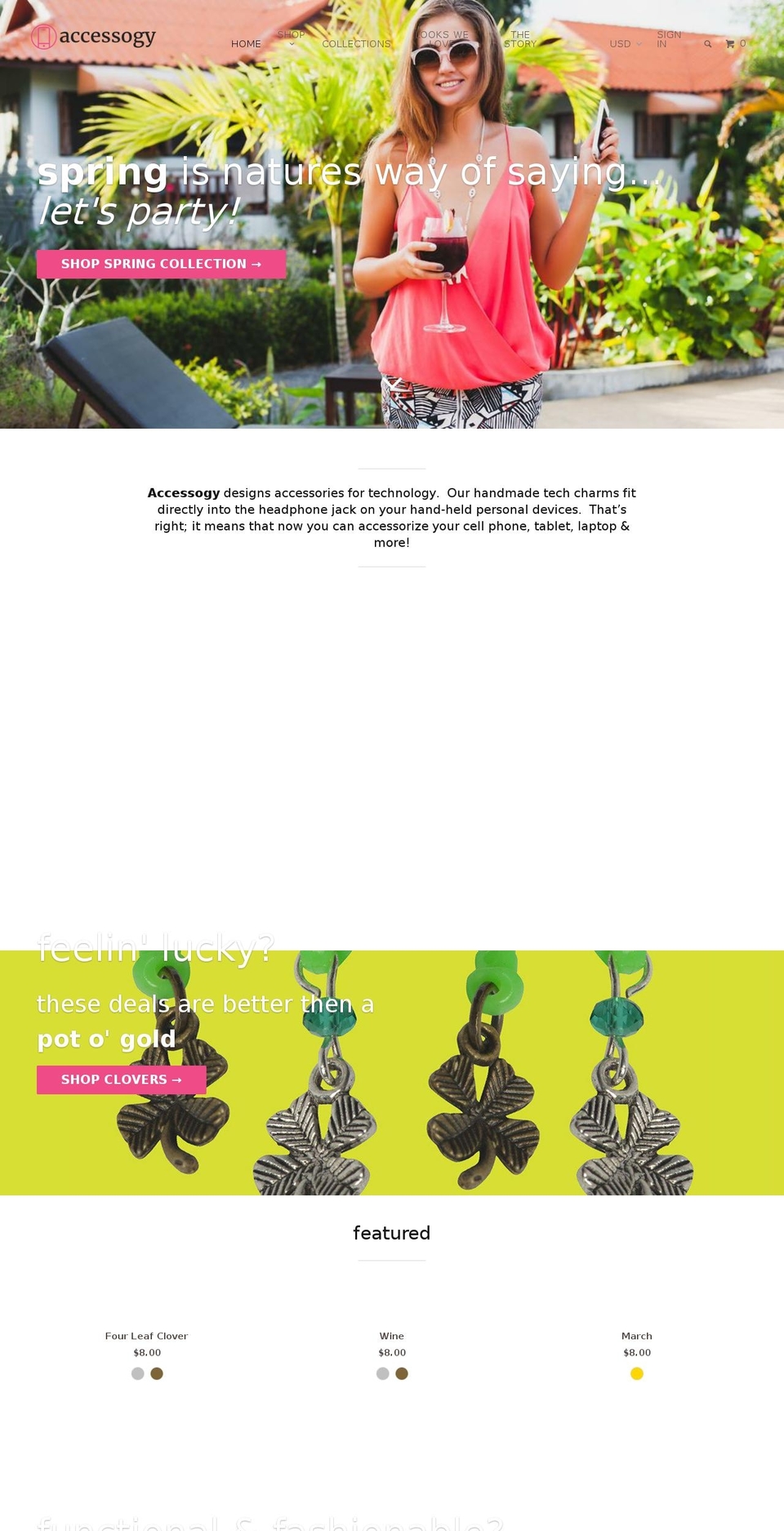 accessogy.com — Shopify storefront screenshot