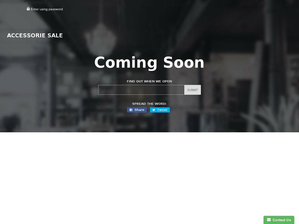 accessoriesale.com — Shopify storefront screenshot