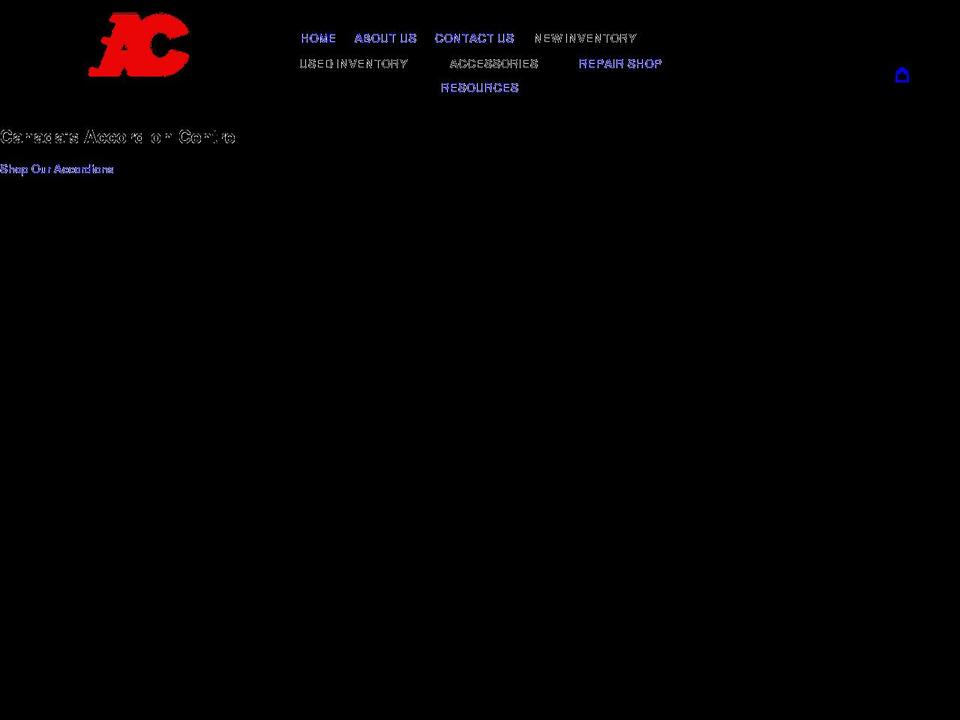 accordionscanada.ca shopify website screenshot