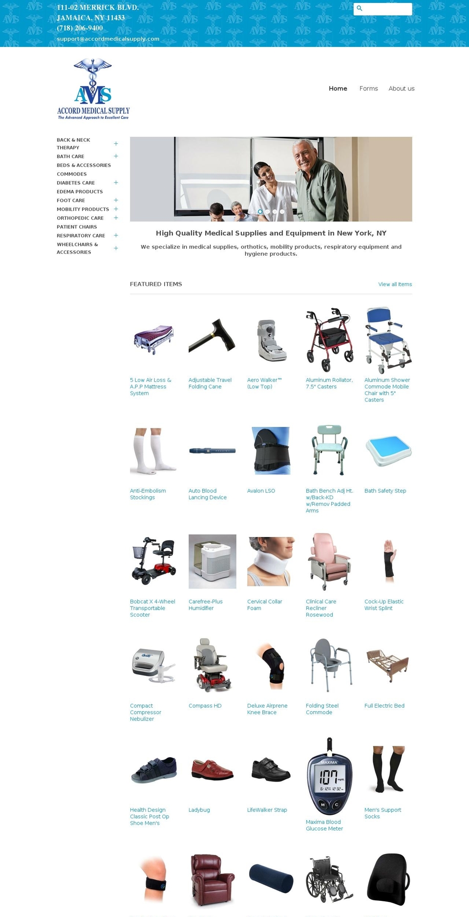 accordmedicalsupplyus.com shopify website screenshot
