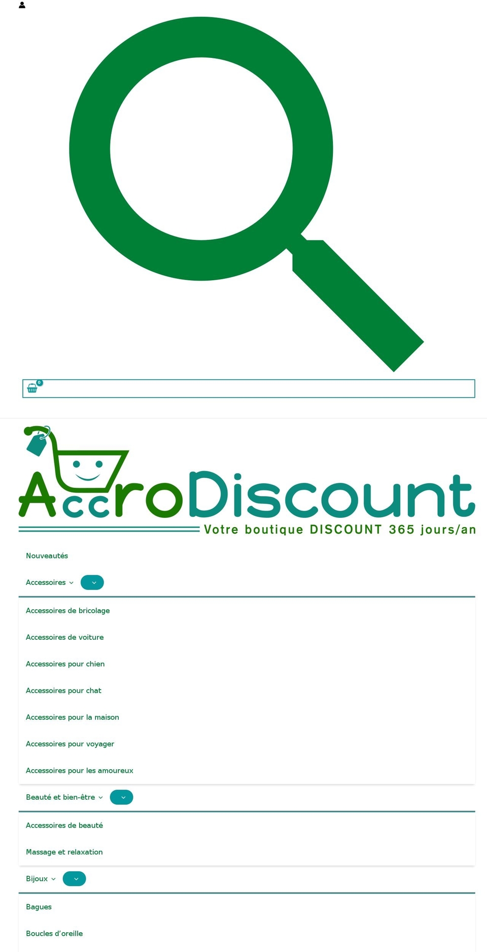 kuteshop-home-1 Shopify theme site example accrodiscount.com