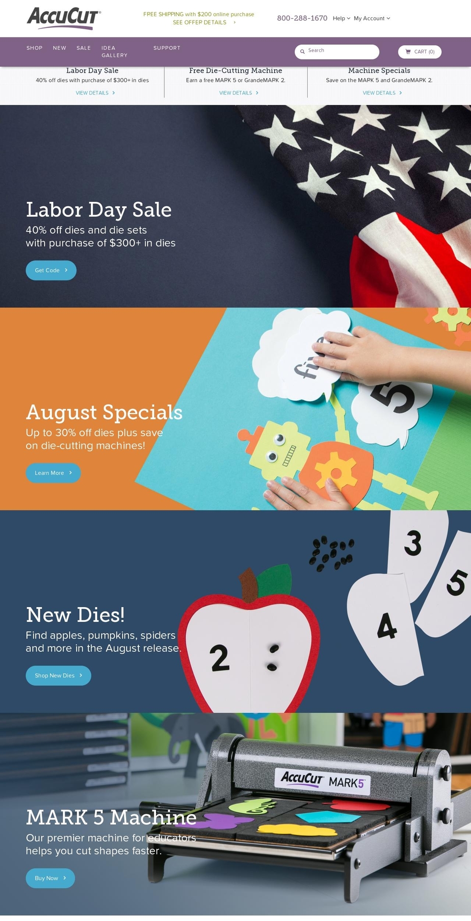 Copy of debut on 7-16-18 Shopify theme site example accucut.com