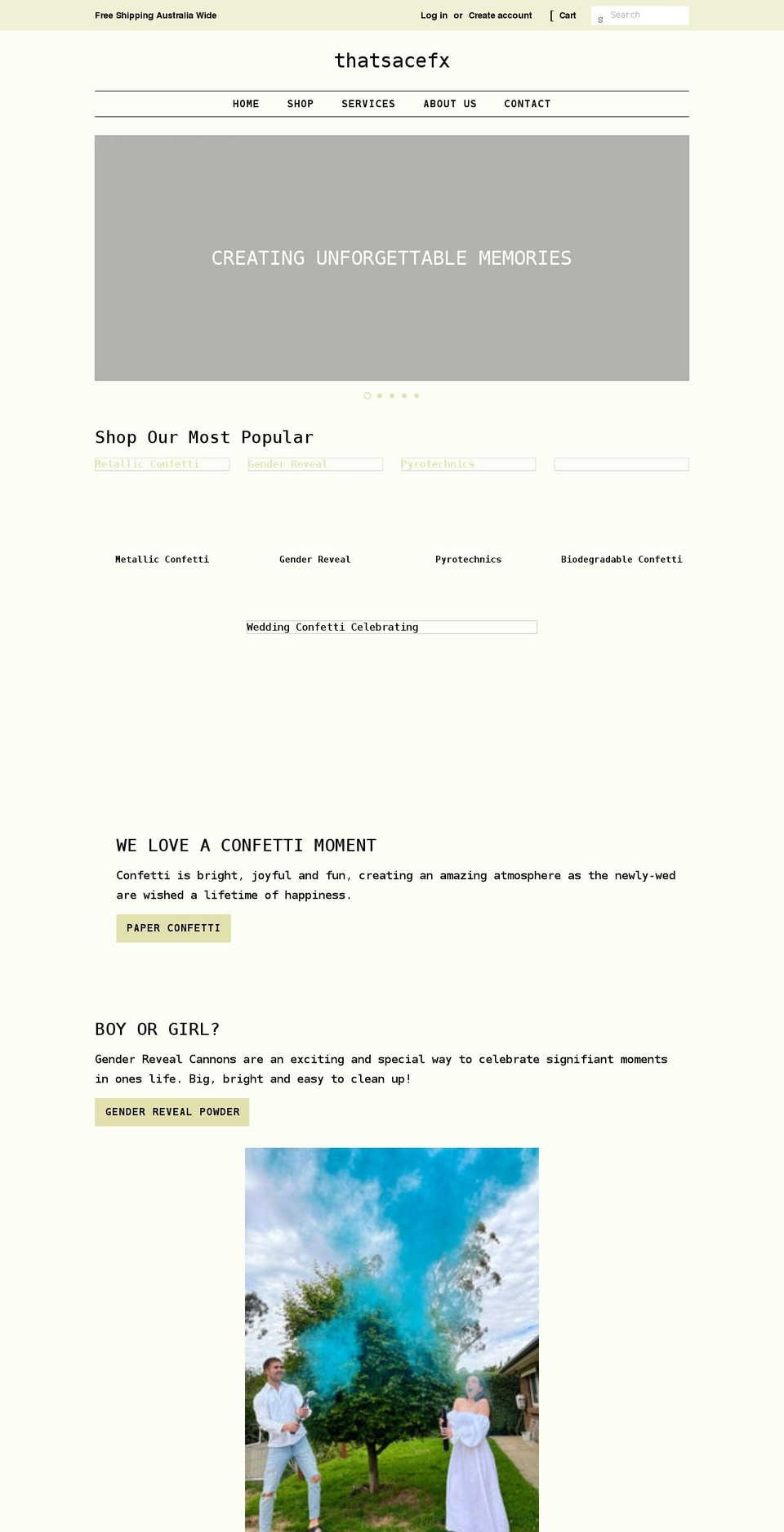 acefx.com.au shopify website screenshot