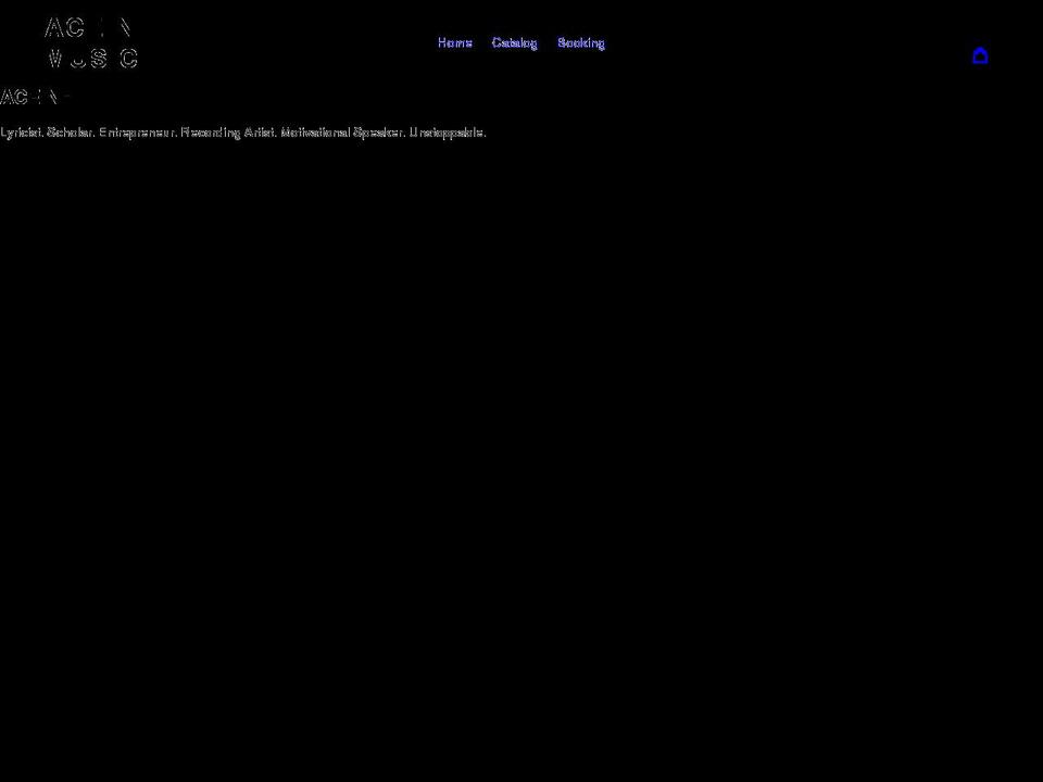 acenhmusic.com shopify website screenshot