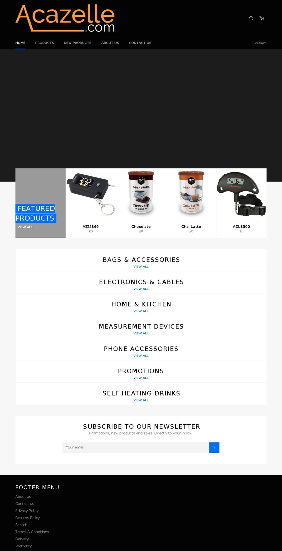 acesensors.com — Shopify storefront screenshot
