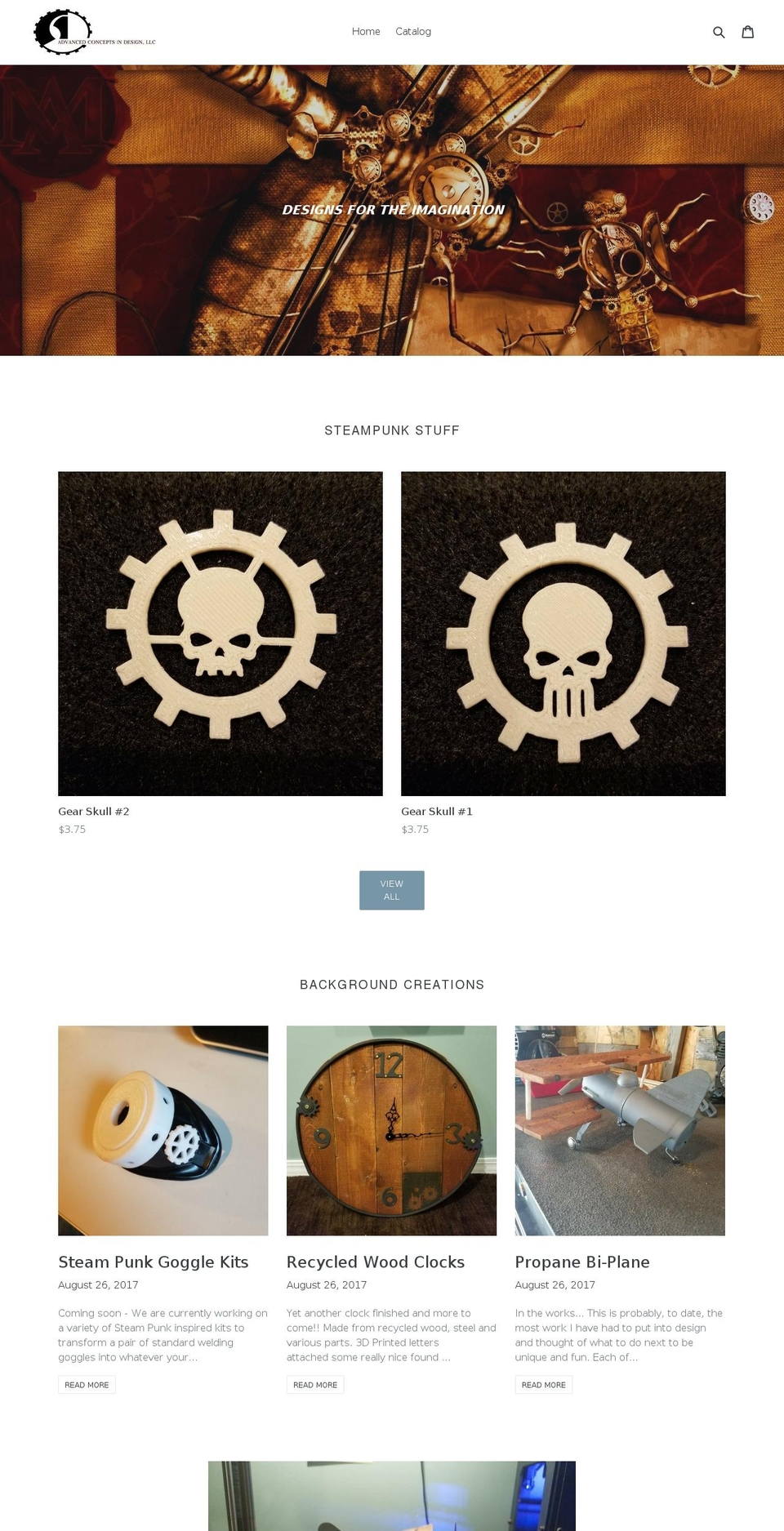 acidllc.com — Shopify storefront screenshot