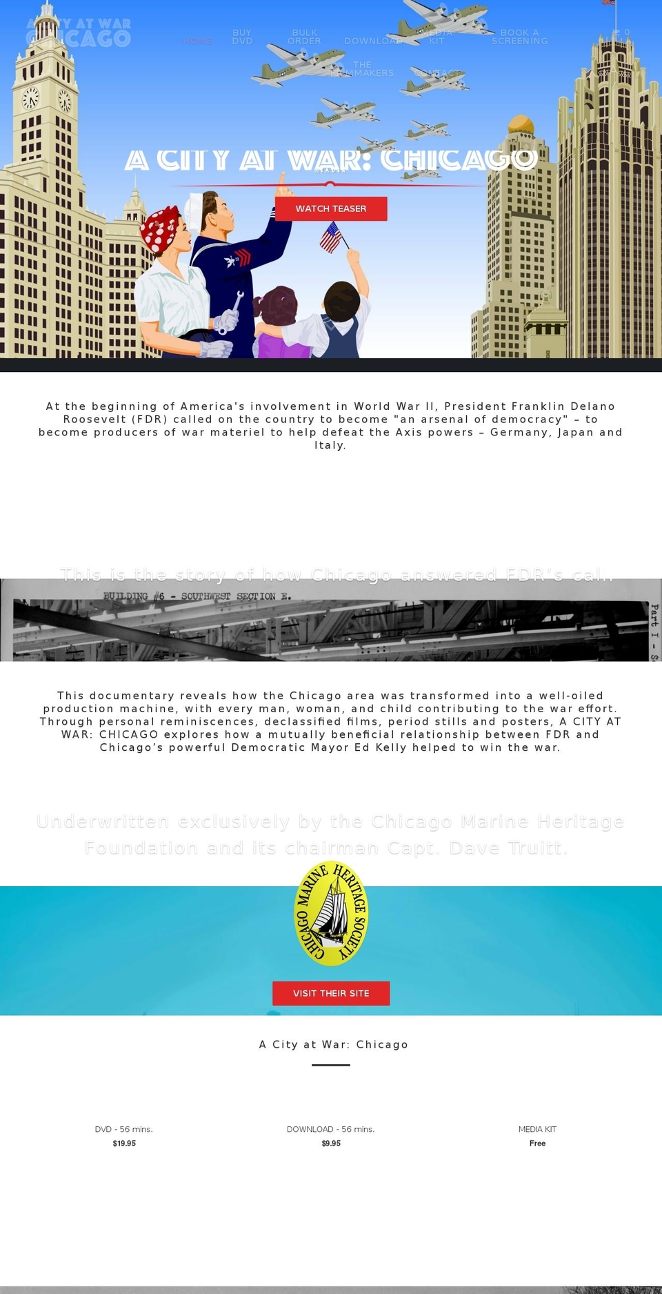 acityatwar.com shopify website screenshot