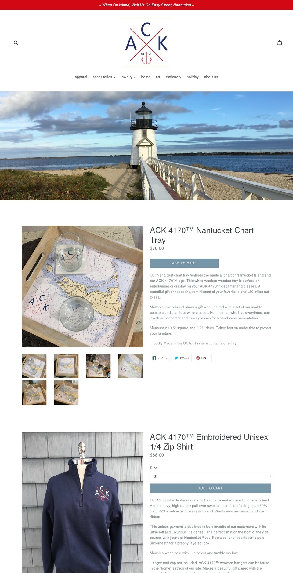 ack4170.com shopify website screenshot
