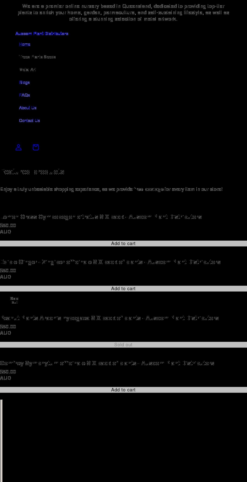 acmd.com.au shopify website screenshot