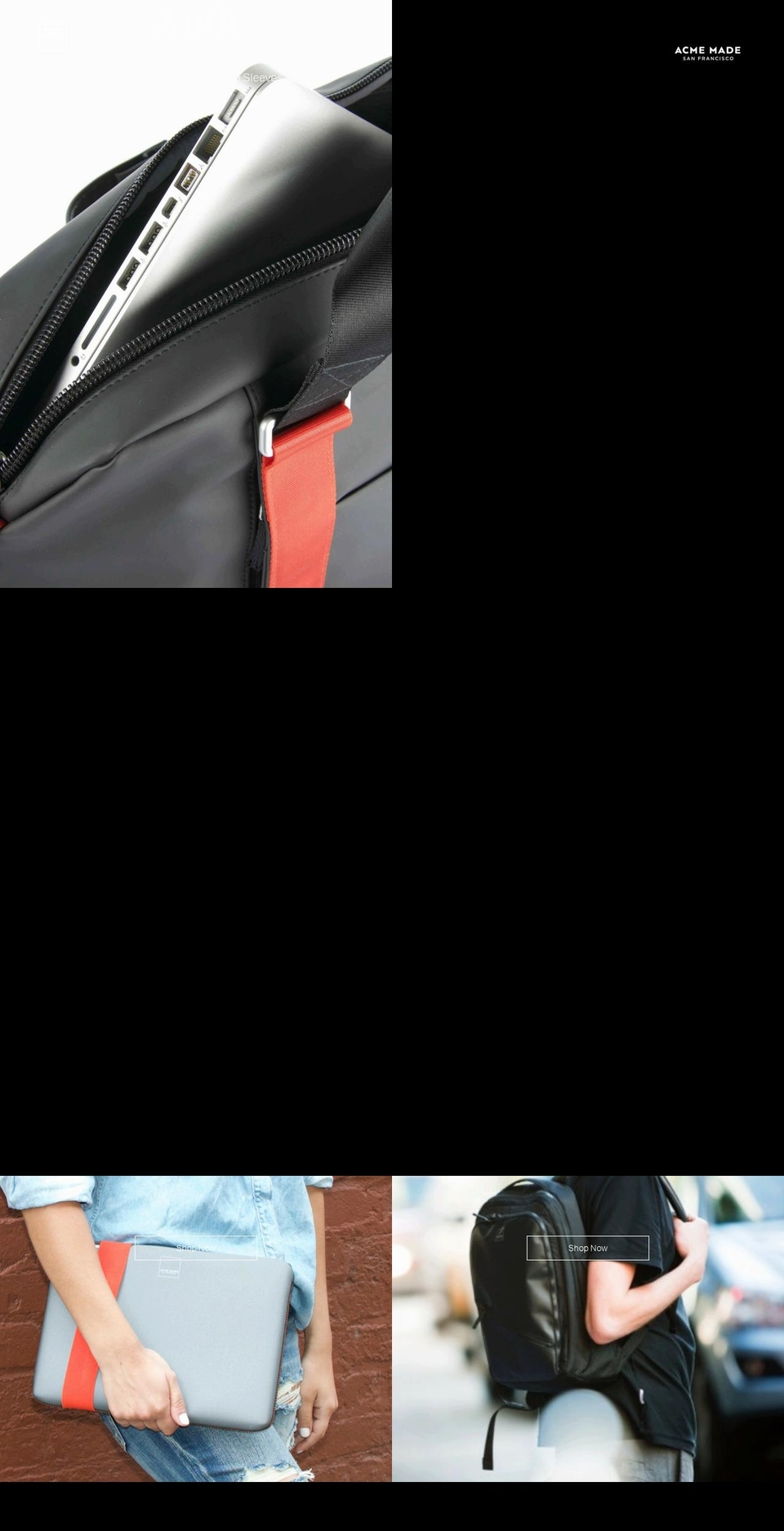 acmemade.com shopify website screenshot