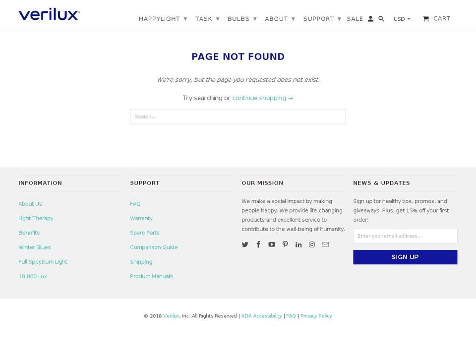 acnelight.com — Shopify storefront screenshot