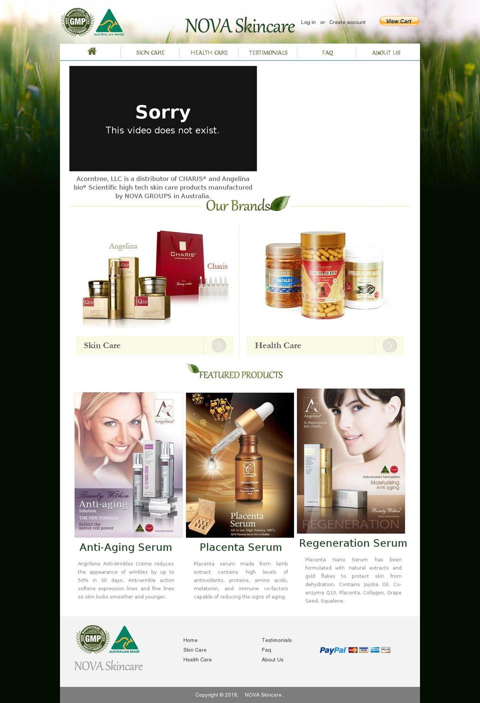 acorntree.com shopify website screenshot