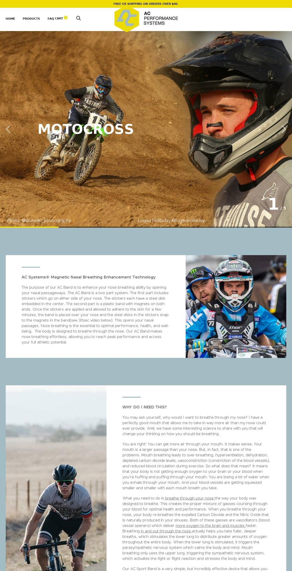 acperformancesystems.com — Shopify storefront screenshot